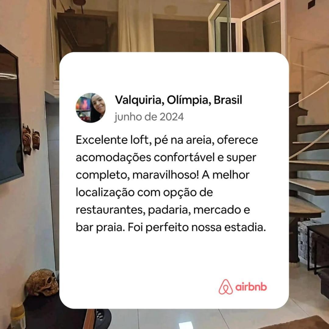 Loft Pe Na Areia Apartman Praia Grande  Kültér fotó